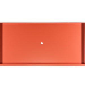 Floli Bodemplaat Aluminium Airco cover Steenrood – Large