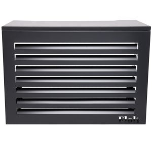 Floli Aluminium Airco Cover Hoogwaardige A-Kwaliteit Zwart – Large