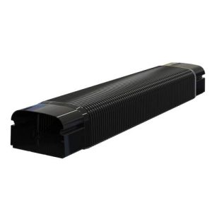 Zwart – Flexibele verbindingsbuis 74x55mm